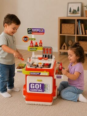 Kids Barbecue Toy Kitchen